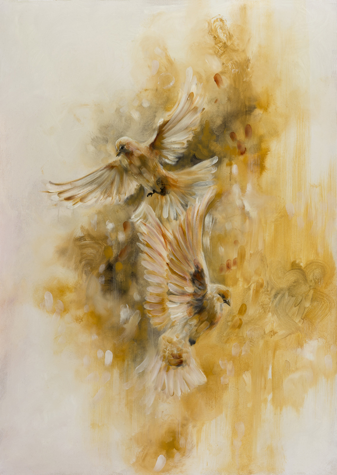 Gold birds-Ochre