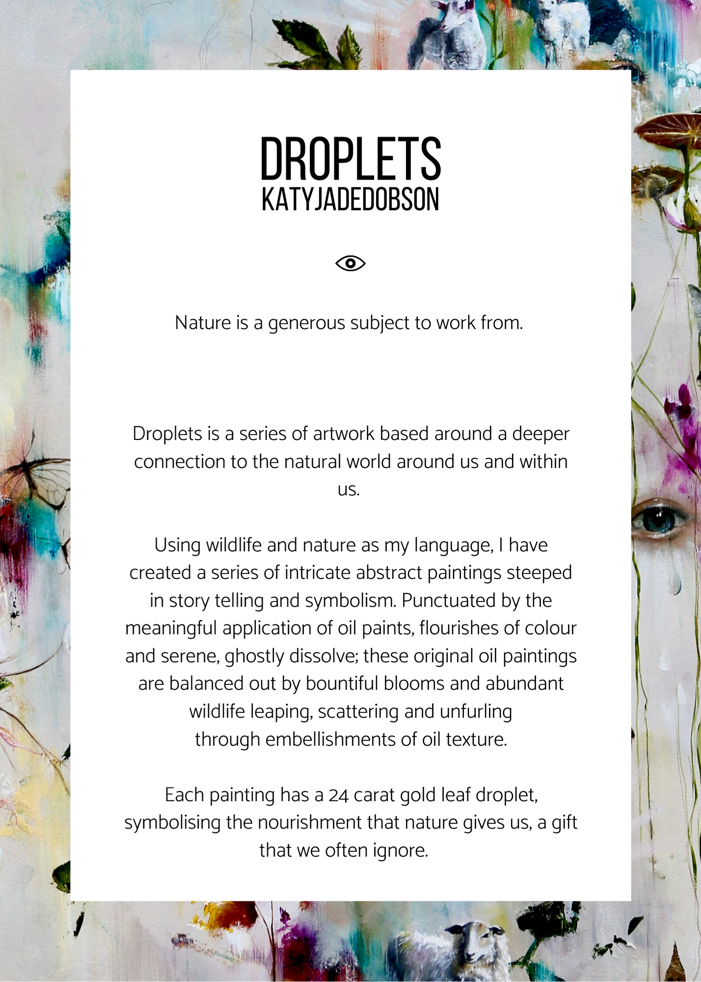 DROPLETS DESCRIPTION